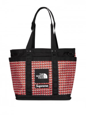 Bolso Tote Supreme X The North Face Studded Explore Utility Hombre Rojas Colombia | U8J-20407