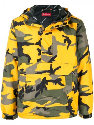 Chaquetas Supreme Camouflage-print Hoodie Hombre Multicolour Colombia | W6L-49429