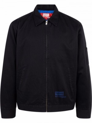 Chaquetas Supreme X Junya Watanabe Printed Trabajo Shirt Hombre Negras Colombia | Z9V-39882