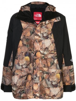 Chaquetas Supreme X The North Face Mountain Light Sneakers Hombre Negras Colombia | R4F-34526