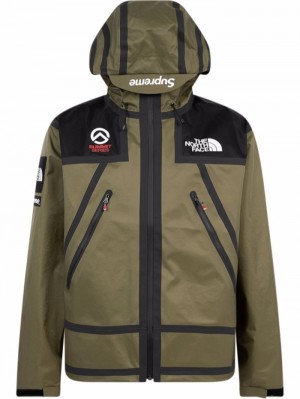 Chaquetas Supreme X The North Face Tape Seam Mujer Verde Colombia | I9C-39437