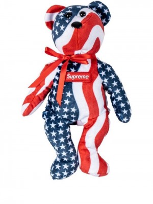 Equipo Supreme X Ty Beanie Baby Plush Hombre Azules Colombia | L1E-31972