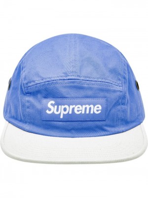 Gorras Supreme 2-tone Camp Hombre Azules Colombia | W4O-52715