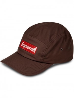 Gorras Supreme Inset Gel Camp Hombre Marrones Colombia | O4B-05629