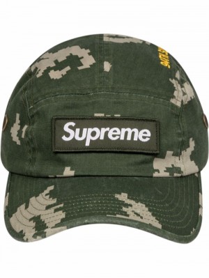 Gorras Supreme Military Camp Hombre Verde Colombia | U5V-00535