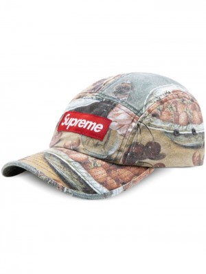 Gorras Supreme Strawberries Lona Camp Hombre Multicolour Colombia | G7B-16959