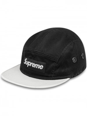 Gorras Supreme Two-tone Camp Hombre Negras Colombia | J4V-64313