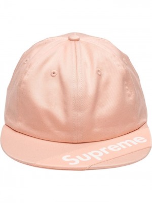 Gorras Supreme Visor Label 6-panel Hombre Peach Colombia | T6A-98401