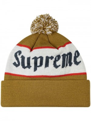 Gorro Supreme Alpine Knit Hombre Marrones Colombia | O7P-66296