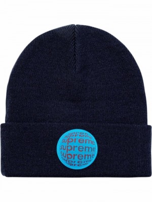 Gorro Supreme Lenticular-patch Mujer Azules Colombia | C2S-55067