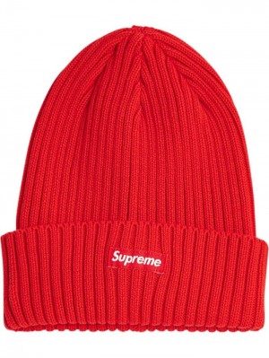 Gorro Supreme Logo-patch Overdyed Mujer Rojas Colombia | K9A-31898