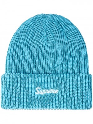 Gorro Supreme Loose Gauge Hombre Azules Colombia | A5Y-05522