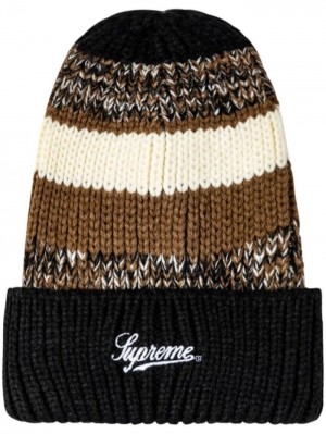 Gorro Supreme Mixed Stripe Mujer Negras Colombia | M9Z-87963