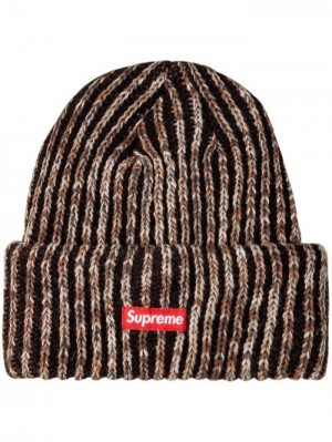 Gorro Supreme Rainbow-knit Loose Gauge Hombre Marrones Colombia | N9B-69425