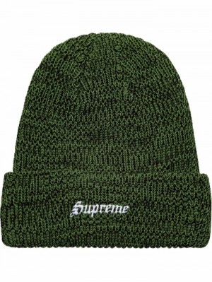 Gorro Supreme Twisted Loose-gauge Mujer Verde Colombia | I8J-20174