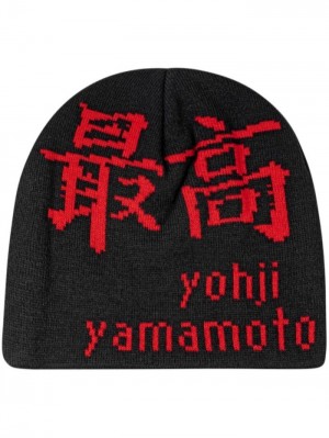 Gorro Supreme X Yohji Yamamoto De Punto Hombre Negras Colombia | P7I-60367