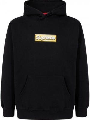 Poleron Supreme Bling Box Logo Mujer Negras Colombia | V3R-17743