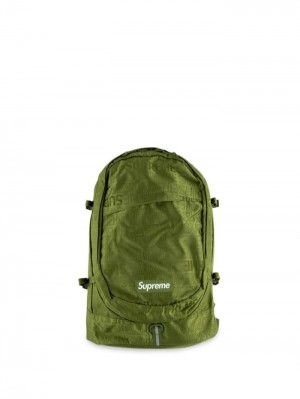 Mochilas Supreme Box Logo Hombre Verde Colombia | U3Y-57662