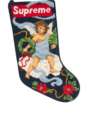 Otros Supreme Logo-motif Christmas Stocking Hombre Azules Colombia | Z3P-38537