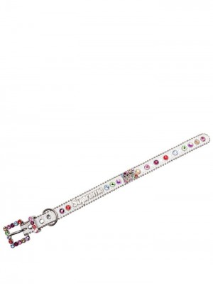 Accesorios Para Mascotas Supreme B.B. Simon Studded Dog Collar Hombre Blancas Colombia | M1T-05149