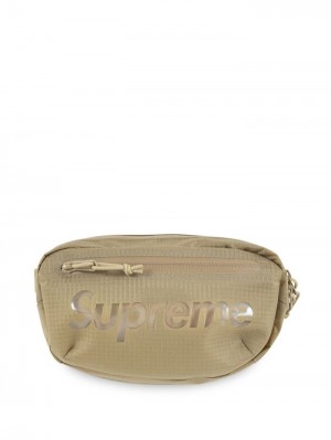 Riñonera Supreme Logo Cintura Bag Hombre Neutrals Colombia | M6K-06001