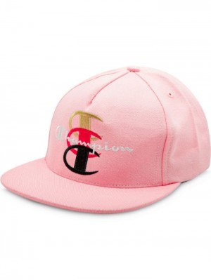 Sombreros Supreme X Champion 5-panel Cap Mujer Pink  Colombia | Z6I-50217