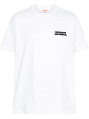 Camisetas Supreme Body Snatchers "White" Hombre Blancas Colombia | U1Y-28824