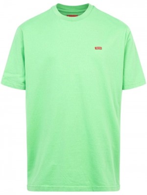 Camisetas Supreme Box Logo Hombre Verde Colombia | I7F-18582