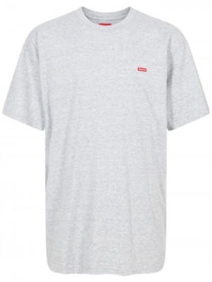 Camisetas Supreme Small Box Logo Hombre Gris Colombia | B2F-30252