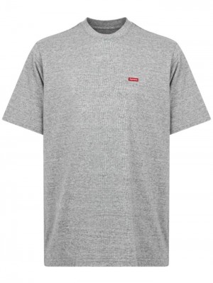 Camisetas Supreme Small Box Logo Hombre Gris Colombia | E5J-59084