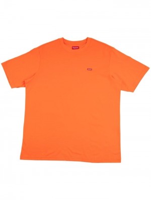 Camisetas Supreme Small Box Logo Hombre Orange  Colombia | V4M-73495