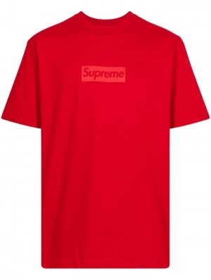 Camisetas Supreme Tonal Box Logo Hombre Rojas Colombia | P5P-96410