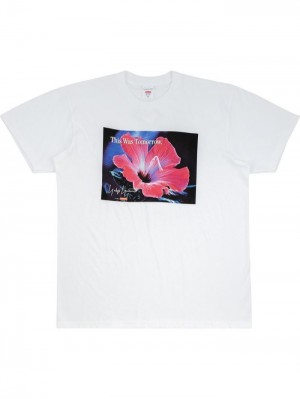 Camisetas Supreme X Yohji Yamamoto This Was Tomorrow Crew Neck Hombre Blancas Colombia | R4B-82626