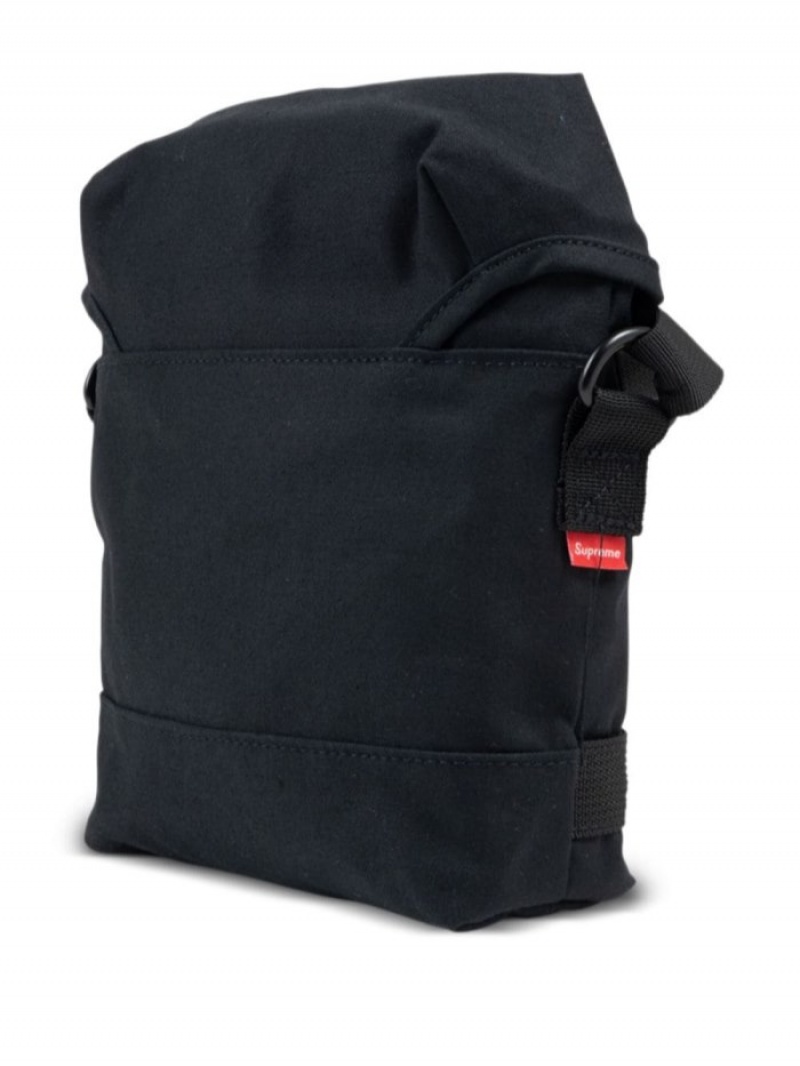 Bolsa De Hombro Supreme Field Side Bag Hombre Negras Colombia | Q0S-72773