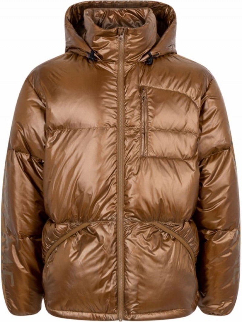 Chaquetas De Plumas Supreme Featherweight Mujer Marrones Colombia | E4O-89663