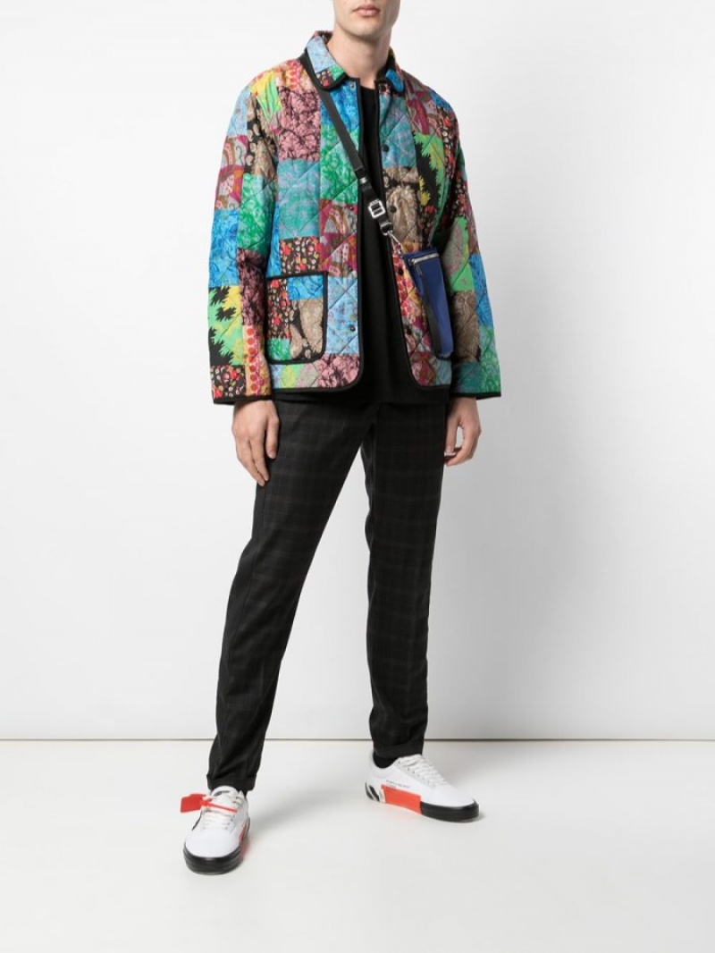 Chaquetas De Plumas Supreme Reversible Patchwork Jacket Hombre Multicolour Colombia | D6R-38689