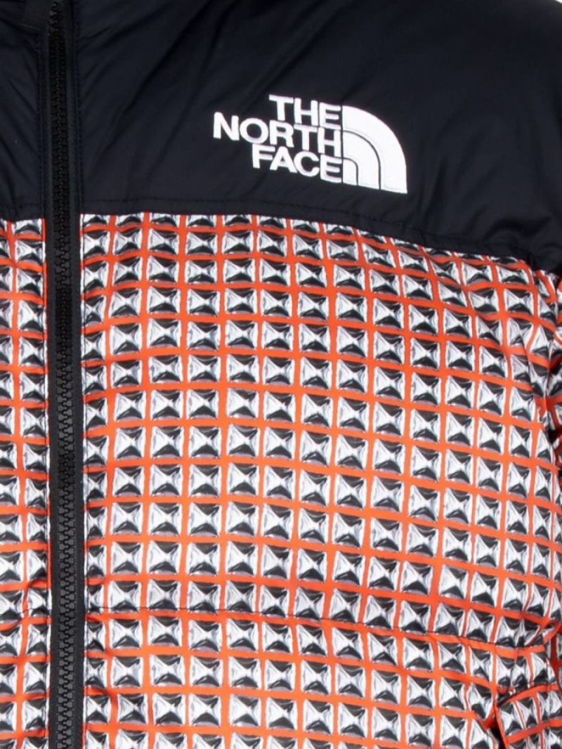 Chaquetas De Plumas Supreme X The North Face Studded Jacket Mujer Rojas Colombia | Q9K-67681