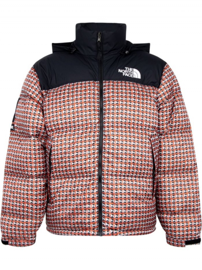 Chaquetas De Plumas Supreme X The North Face Studded Jacket Mujer Rojas Colombia | Q9K-67681