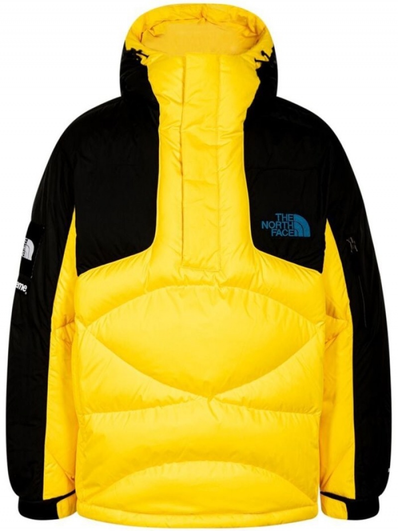 Chaquetas De Plumas Supreme X The North Face 800-fill Acolchado Pullover Jacket Hombre Negras Colombia | I3O-99387