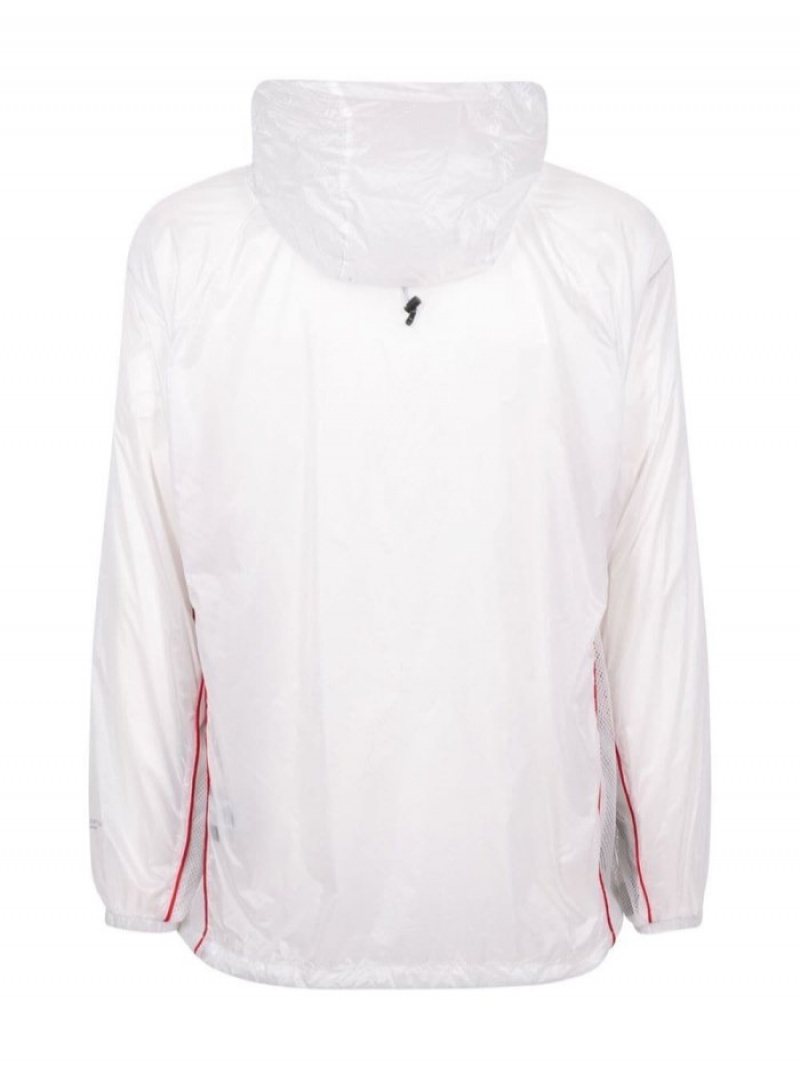 Chaquetas Supreme Ripstop Encapuchado Windbreaker Mujer Blancas Colombia | I4J-23887