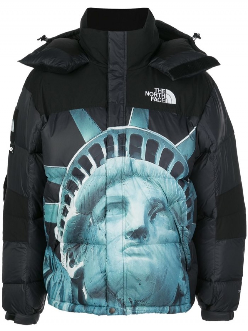 Chaquetas Supreme X The North Face Baltoro Acolchado Hombre Negras Colombia | U6J-00621