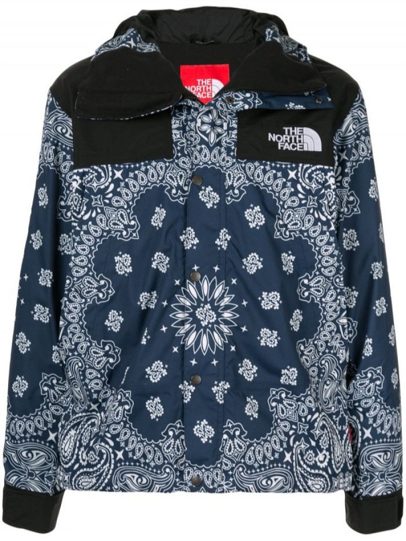 Chaquetas Supreme X The North Face Bandana Mountain Parka Hombre Azules Colombia | R4G-01223