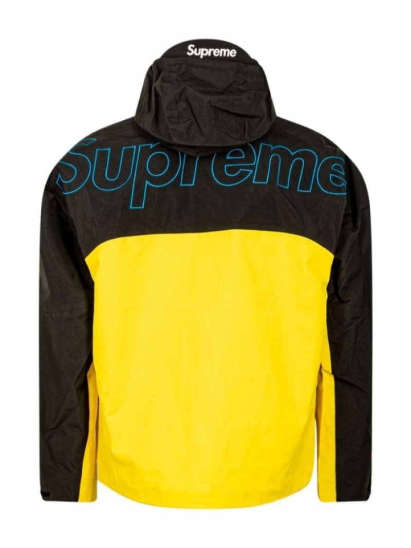 Chaquetas Supreme X The North Face Encapuchado Hombre Amarillo Colombia | D5Q-08167