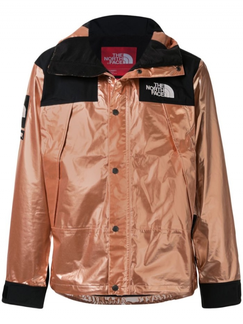 Chaquetas Supreme X The North Face Metallic Mountain Hombre Doradas Colombia | L1X-40618