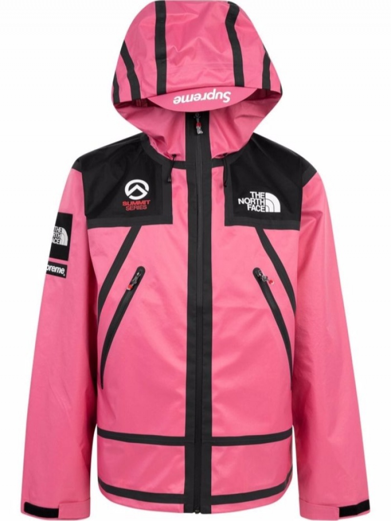 Chaquetas Supreme X The North Face Outer Tape Seam Mujer Rosas Colombia | H1I-59786