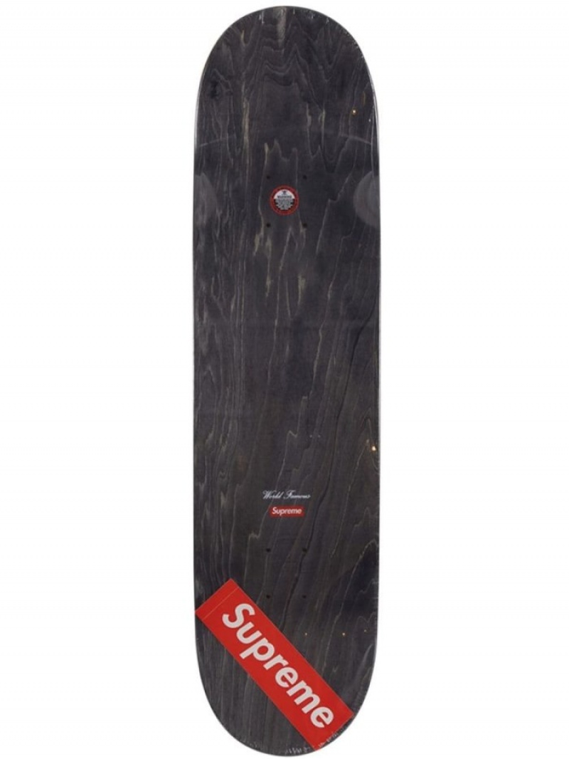 Equipo Supreme Bling Box Logo Skateboard Deck Hombre Neutrals Colombia | D2R-25474