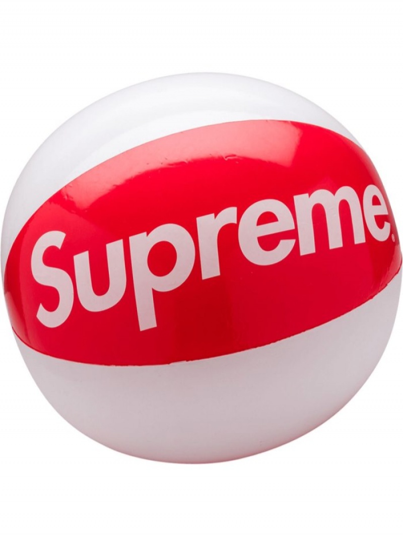 Equipo Supreme Logo Beach Ball Hombre Rojas Colombia | P3X-55419