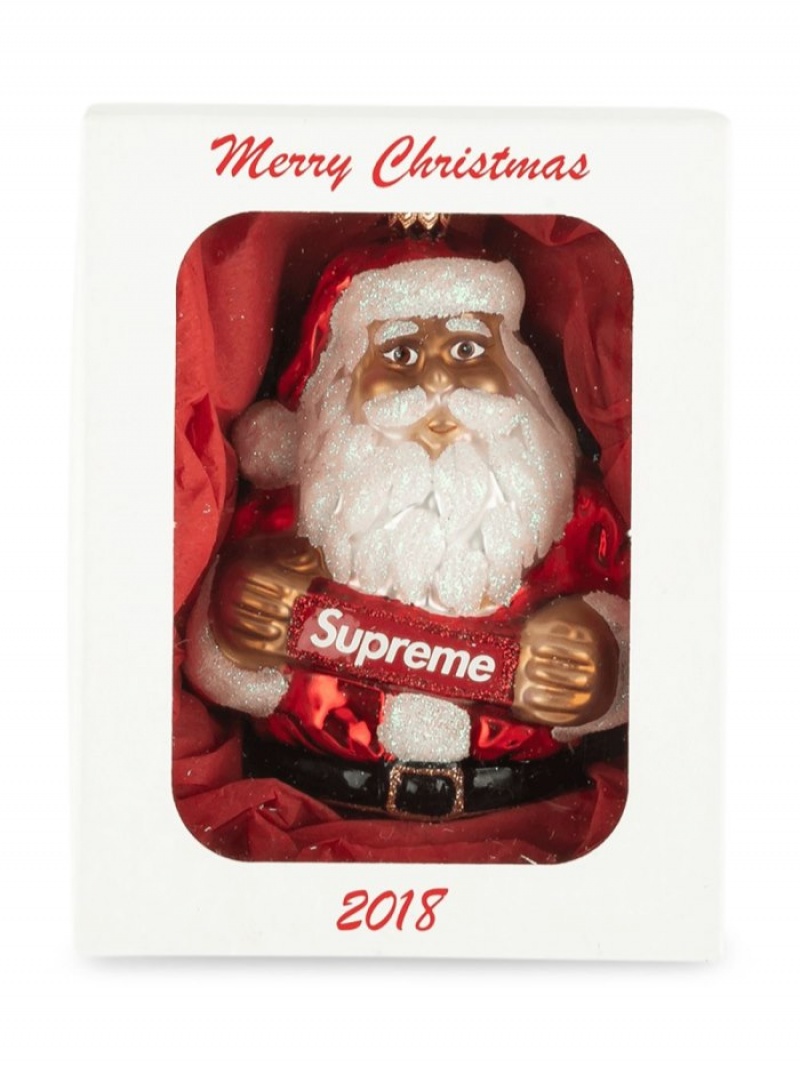 Equipo Supreme Santa Logo Ornament Hombre Rojas Colombia | O5O-38309