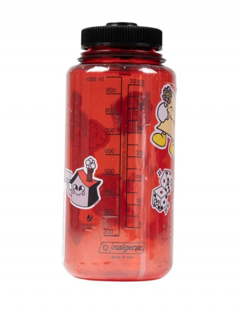 Equipo Supreme X Nalgene Personajes Agua Bottle Hombre Rojas Colombia | C9L-03427