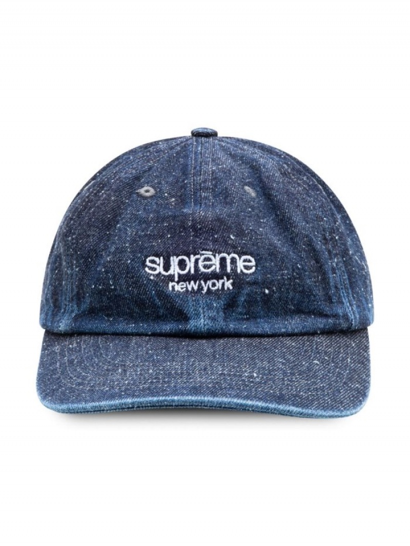 Gorras Supreme Classic Logo Denim Hombre Azules Colombia | L0J-75399